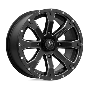 MSA Offroad Wheels – M42 BOUNTY – Black – 15″x7″ 10mm – Summer Wheels – M42-05737
